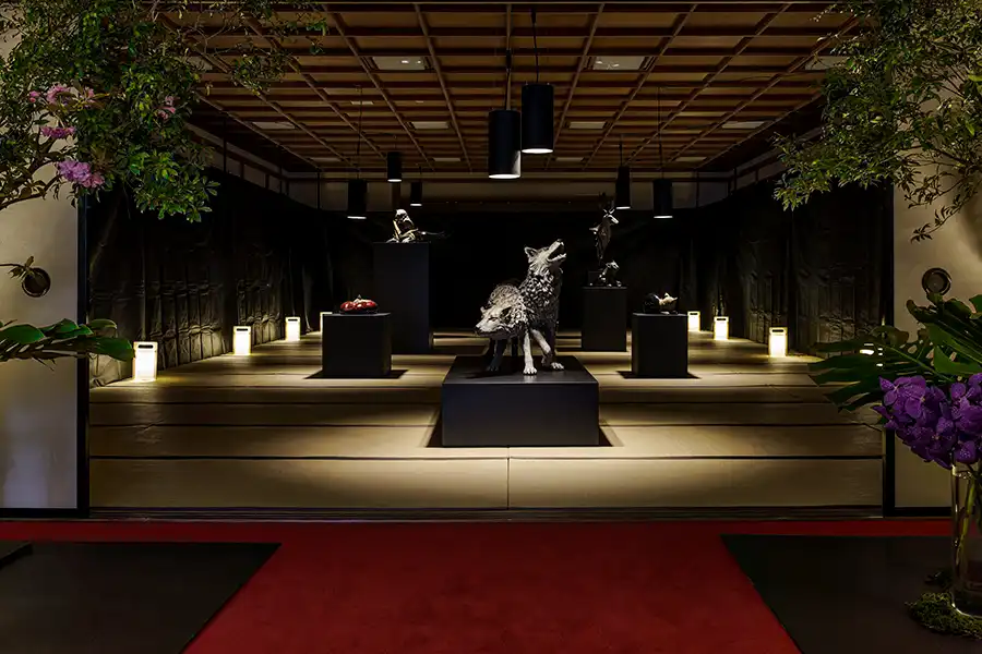 回向院大広間展示会場写真